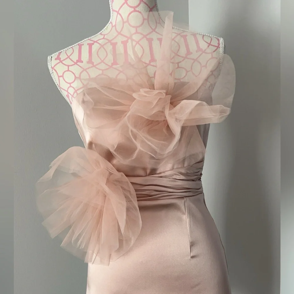 Blush pink Zara dress in size XS. - Picture 2 of 5